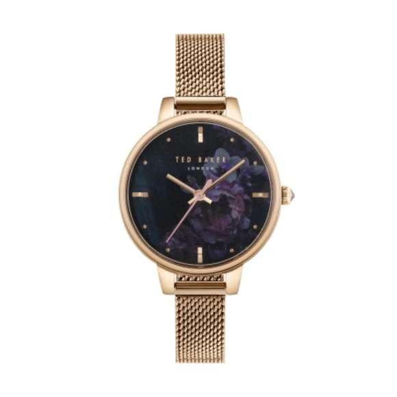 Ted Baker Kate Floral Watch Rose Gold - Picture 1 of 13